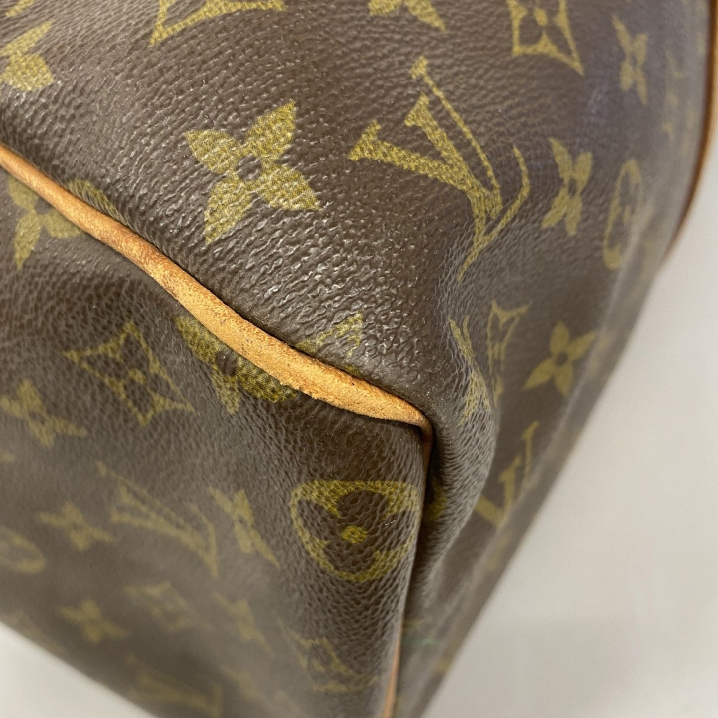 Louis Vuitton Monogram Keepall 45 Boston Bag M41428 Brown