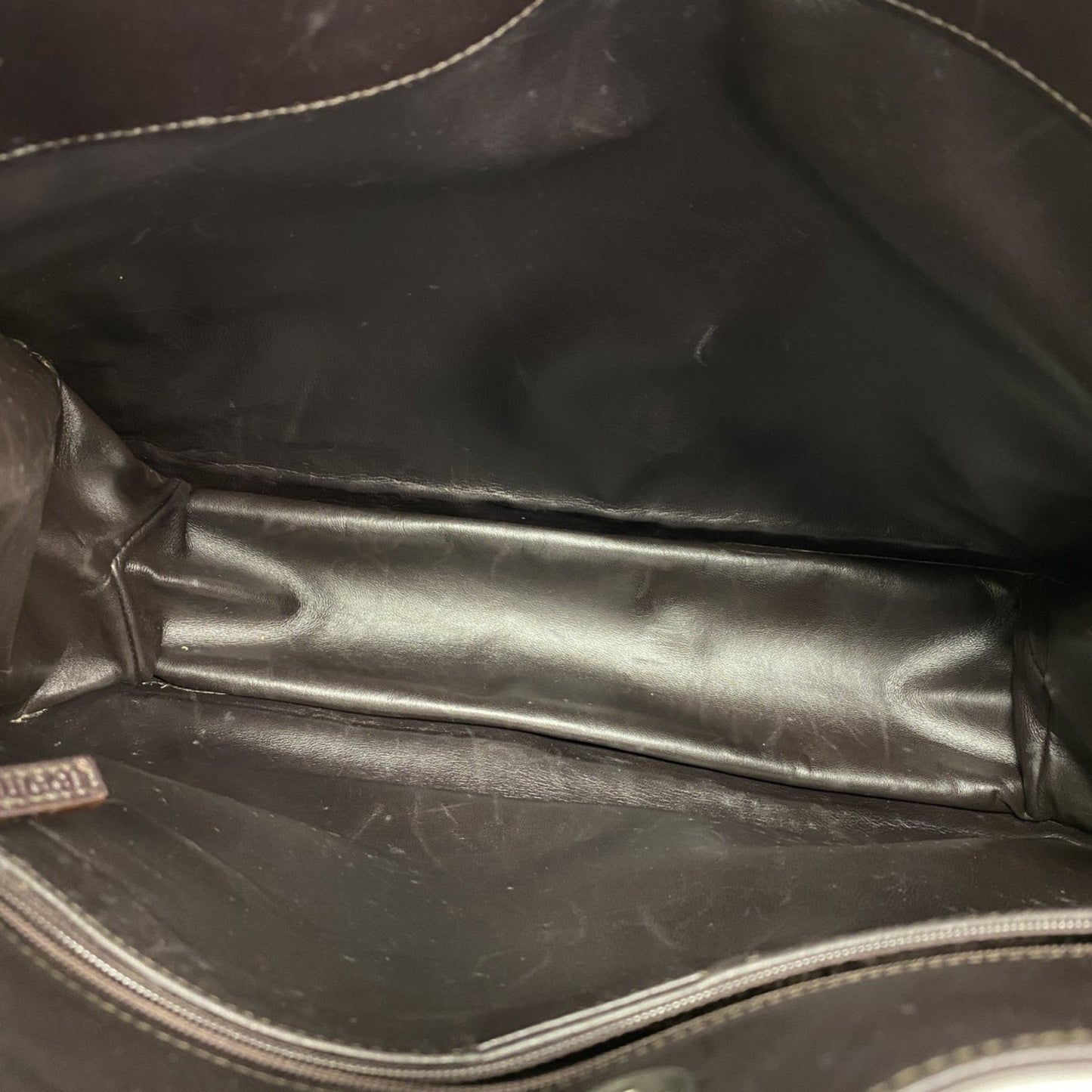 Gucci Shoulder Bag 001 3192 Leather Brown