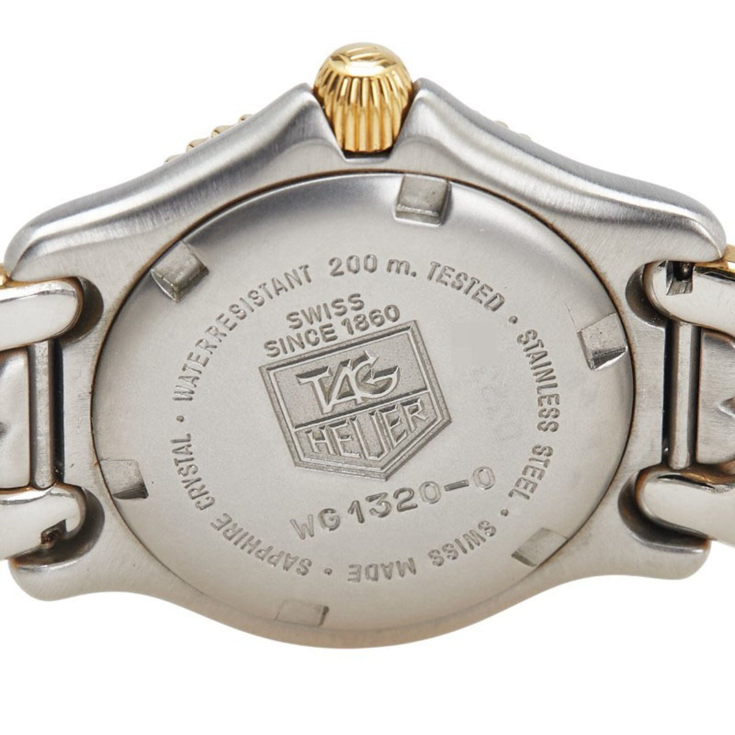 Tag Heuer Professional Date Watch Wg1320-0 Quartz Movement