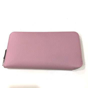 Hermes Azap Long Silk-In All-Over Print Wallet With Zip-Around Design