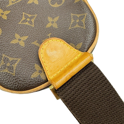 Louis Vuitton Monogram Pochette Ganju Body Bag M51870 Ca0093 Shoulder