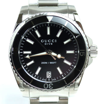 Gucci Dive Watch Battery Operated Ya136403/136.4