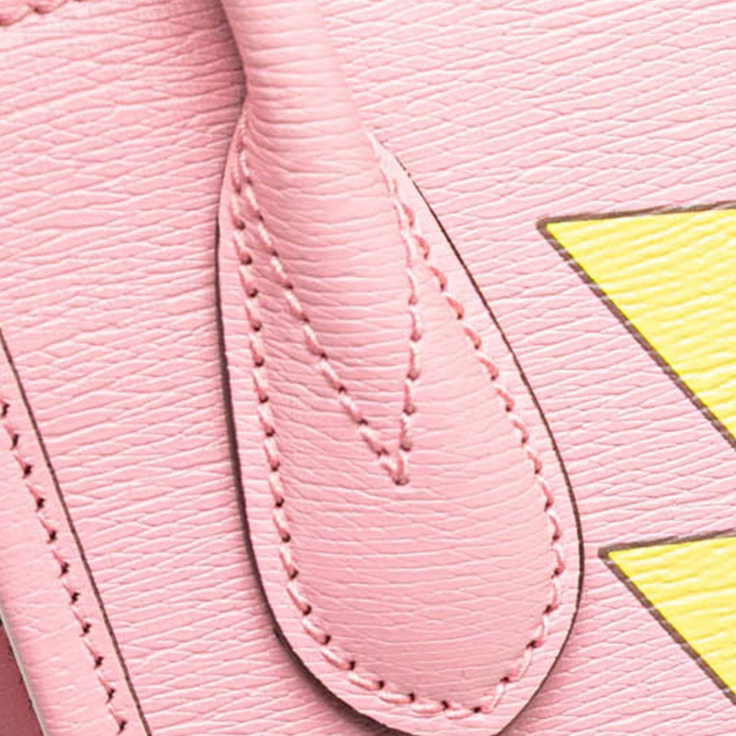 Gucci X Bananya Mini Handbag Shoulder Bag 2Way 671623 Pink Multicolor Leather