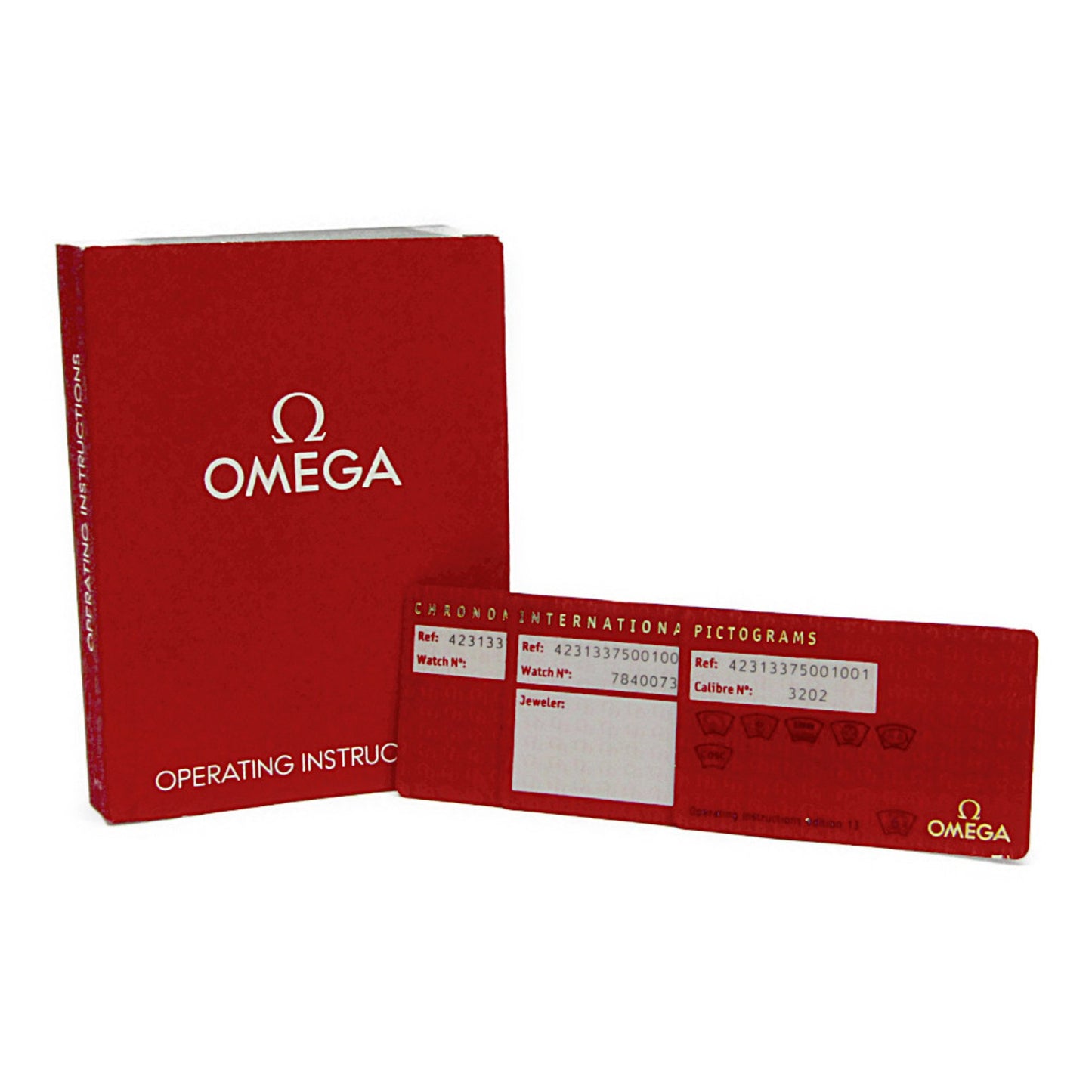 Omega De Ville X2 Chronograph Steel Watch 423.13.37.50.01.001 Polished