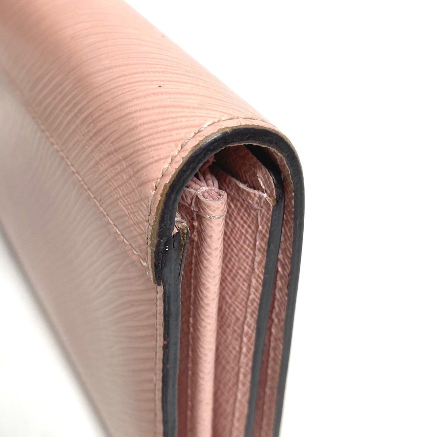 Louis Vuitton M61178 Epi Portefeuille Twist Bi-Fold Long Wallet Leather