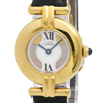 Cartier Must Colisee Vermeil Gold Plated