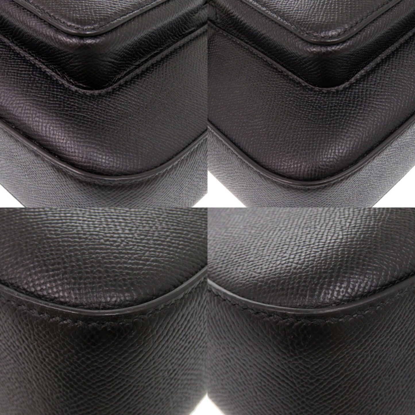 Dunhill 2-Way Leather Black Shoulder Bag/Business Bag