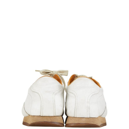 Hermes Quick Sneakers Size: 36 White Leather