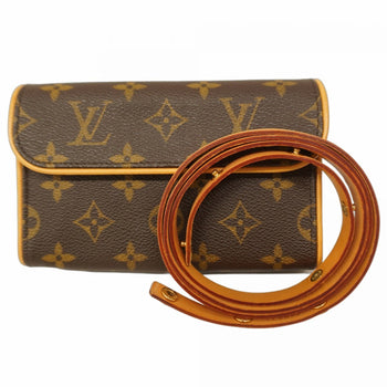 Louis Vuitton Monogram Pochette Florentine Waist Bag M51855 Brown