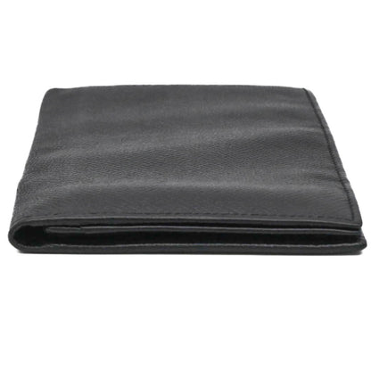 Bvlgari Classico Long Wallet Billfold Black Leather