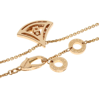 Bvlgari Diva'S Dream Diamond Necklace In 18K Pink Gold