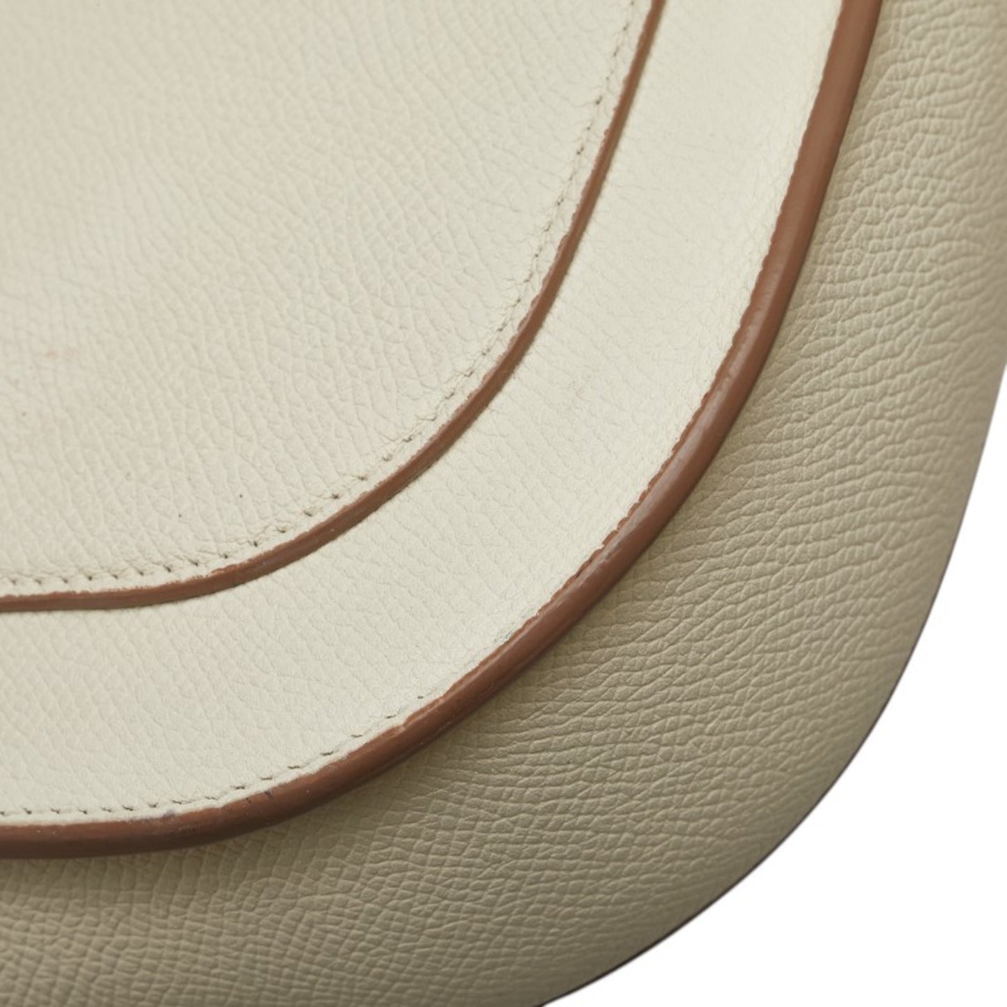 Celine Trotter Crossbody Shoulder Bag In White Leather