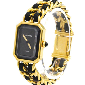 Chanel Premiere Size M Gold Plated Quartz