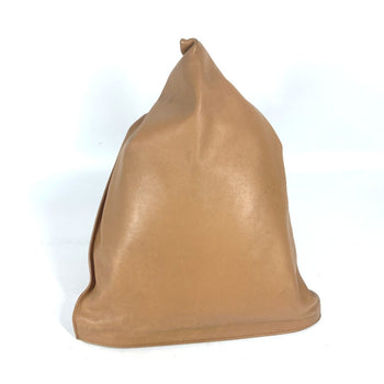 Bottega Veneta 607964 Bag Pouch Clutch Bag Hand Bag Camel Brown