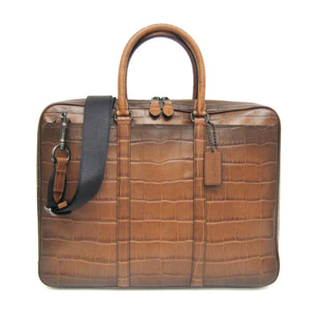 Coach Metropolitan Slim 25991 Men'S Leather Briefcase