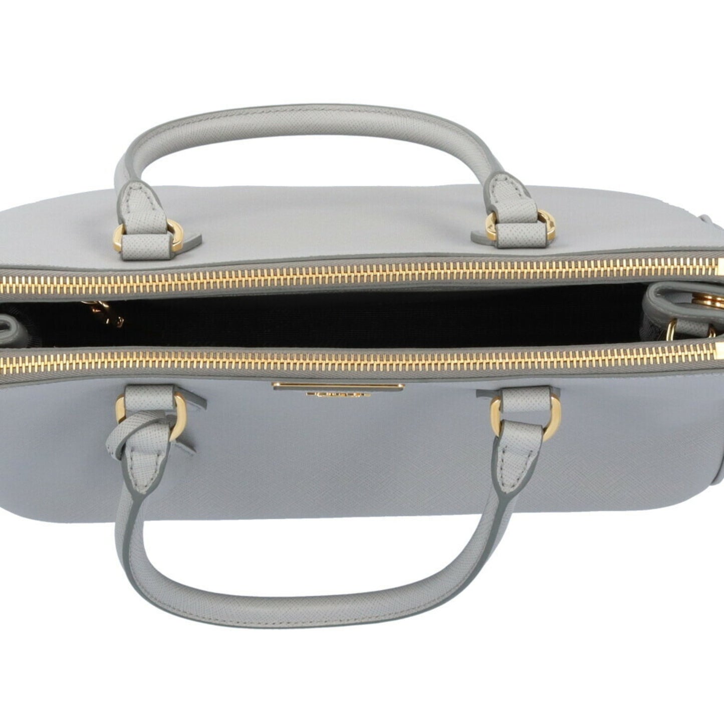 Prada Galleria Large Saffiano Shoulder Bag In Leather (1Ba274) Gray