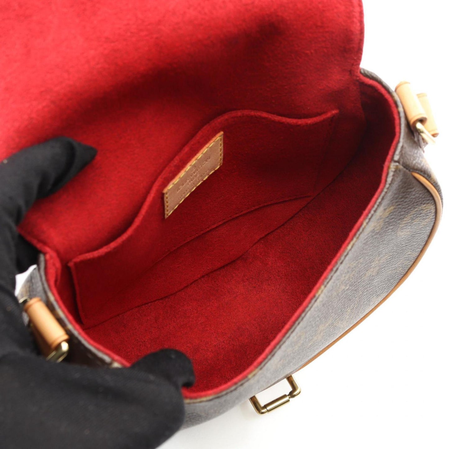 Louis Vuitton Tan Blanc Shoulder Bag