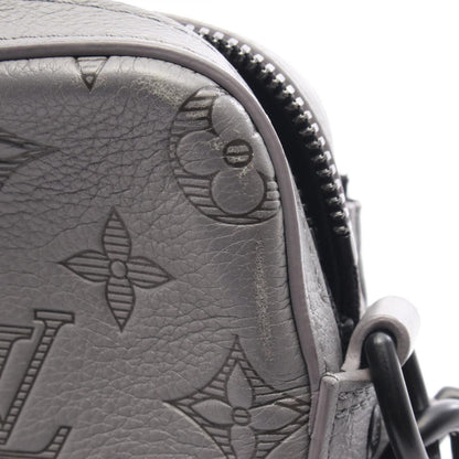 Louis Vuitton Trio Messenger Shoulder Bag In Monogram Shadow Leather