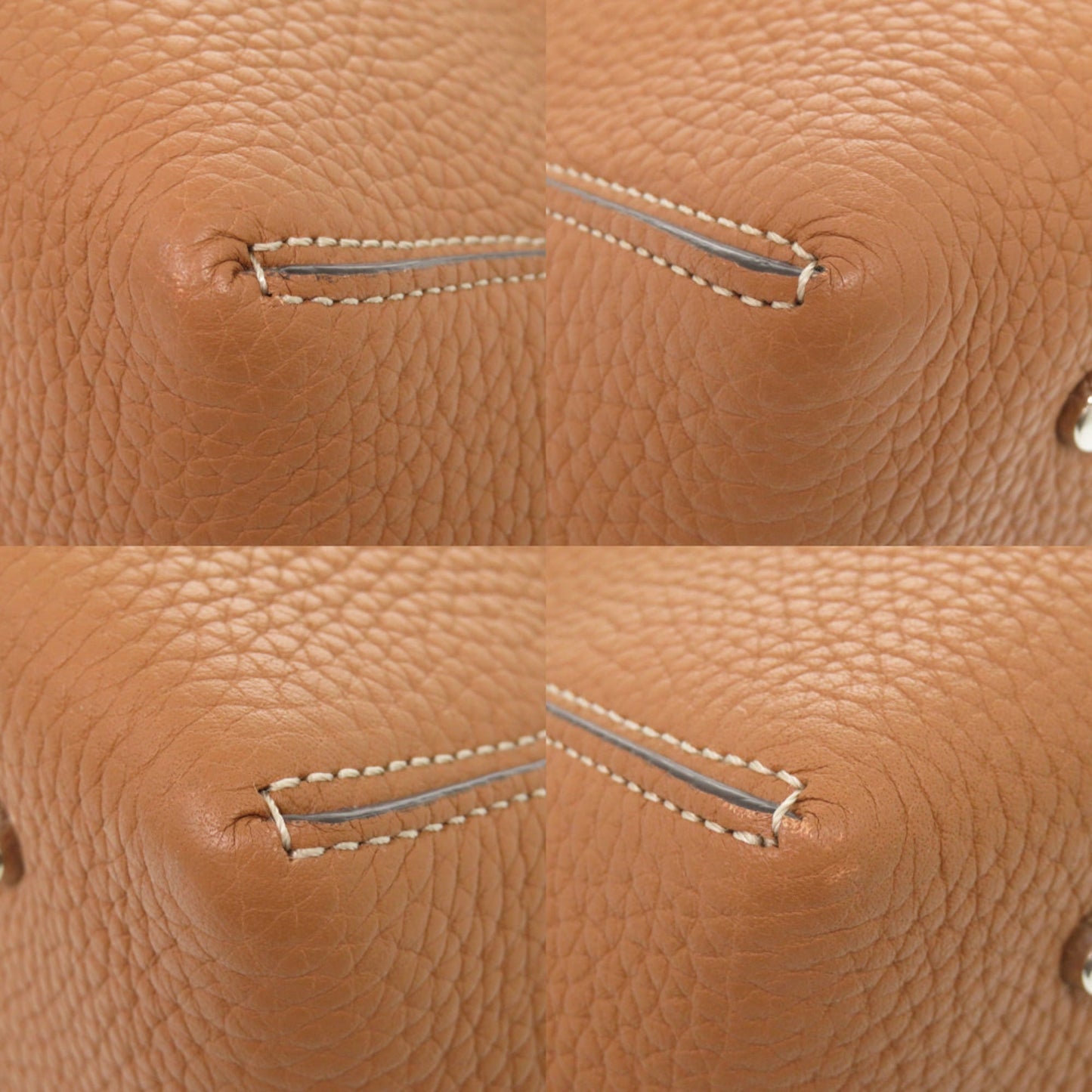 Like New Tod'S Di Small Leather Brown 2-Way Handbag/Shoulder Bag 0536 Tod'S