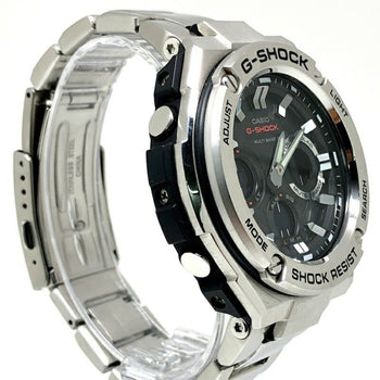 G-Shock Casio Gst-W110D-1A G-Steel Watch With Radio-Controlled Solar-Powered Movement