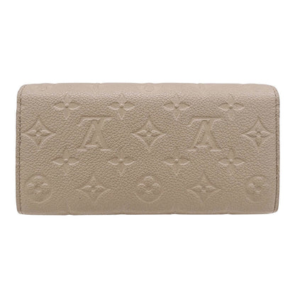 Louis Vuitton Women'S Monogram Empreinte Sarah Tourterelle Long Wallet