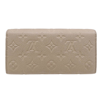 Louis Vuitton Women'S Monogram Empreinte Sarah Tourterelle Long Wallet