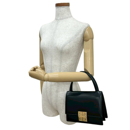 Givenchy 4G Logo Calf Leather Handbag/Mini Tote Bag Black 20868