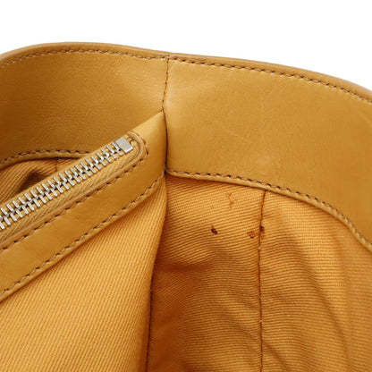 Celine Boogie Bag Handbag Tote Leather Beige