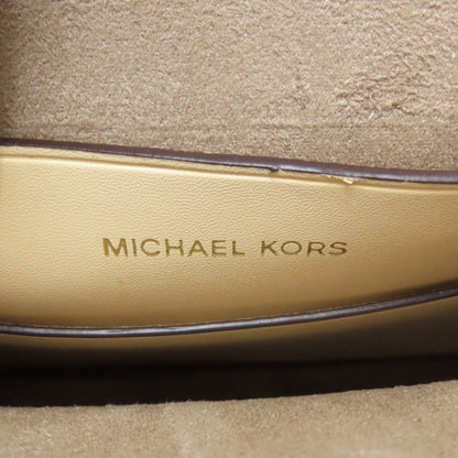 Michael Kors Padlock Shoulder Bag Leather