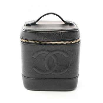 Chanel Coco Mark Handbag Leather