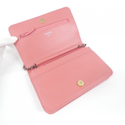 Leather Chanel Chain/ Shoulder Wallet