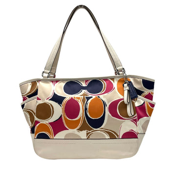 Coach Signature Scribble Tote Bag