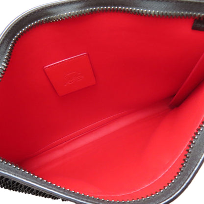 Christian Louboutin Studded Leather Shoulder Bag