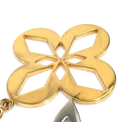 Louis Vuitton Charm Keyring Maltage Blossom Metal Gold X Silver