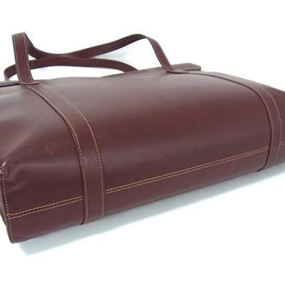 Cartier Tote Bag Must Line - Bordeaux Leather