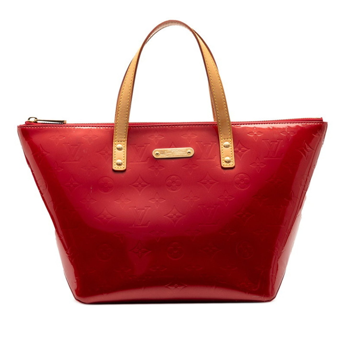 Louis Vuitton Monogram Vernis Bellevue Pm Handbag M93583 Pomme D'Amour Red Patent Leather