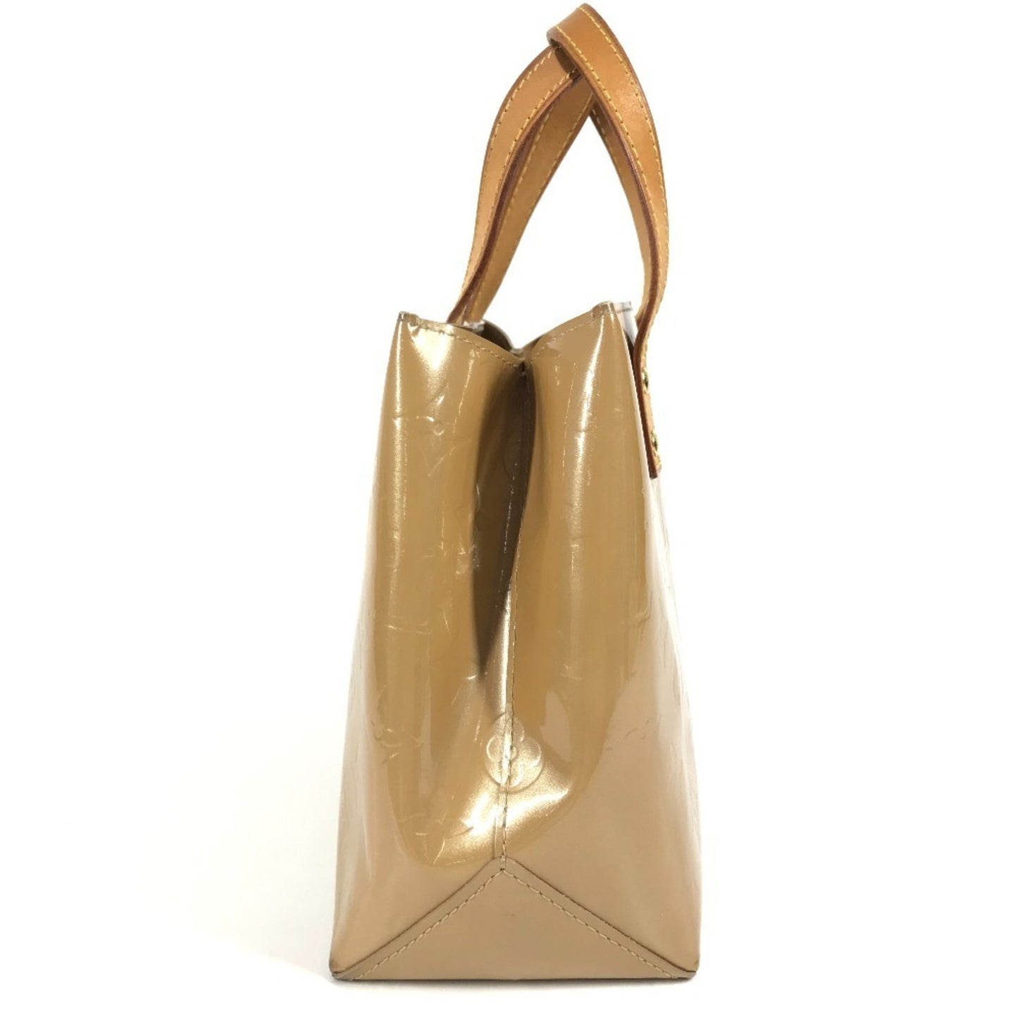 Louis Vuitton M91334 Monogram Vernis Reed Pm Tote Bag/Handbag In Canvas