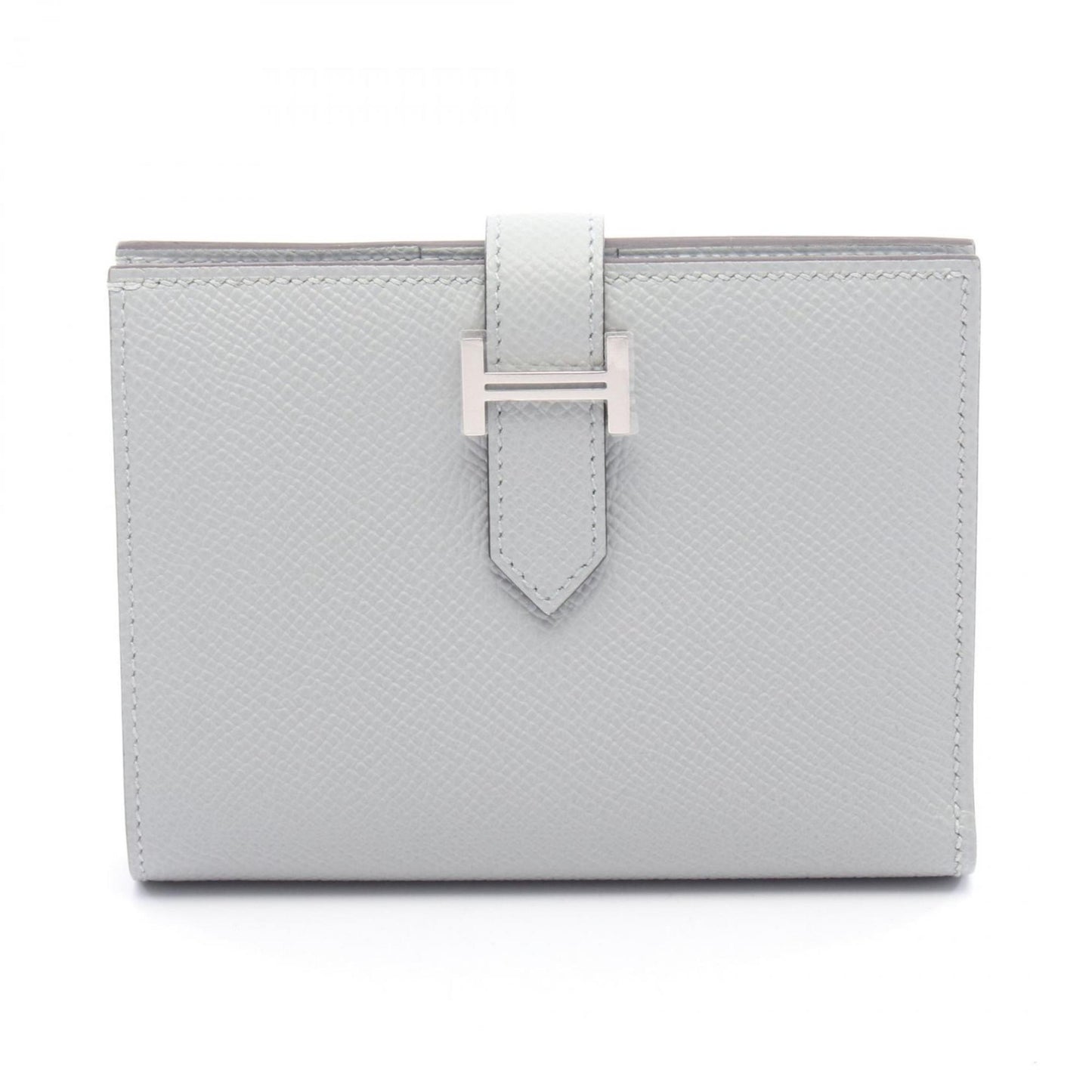 Hermes Herms Bearn Compact Bi-Fold Wallet Leather Epsom