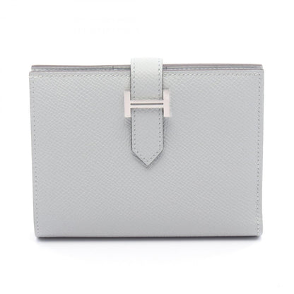 Hermes Herms Bearn Compact Bi-Fold Wallet Leather Epsom