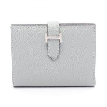 Hermes Herms Bearn Compact Bi-Fold Wallet Leather Epsom