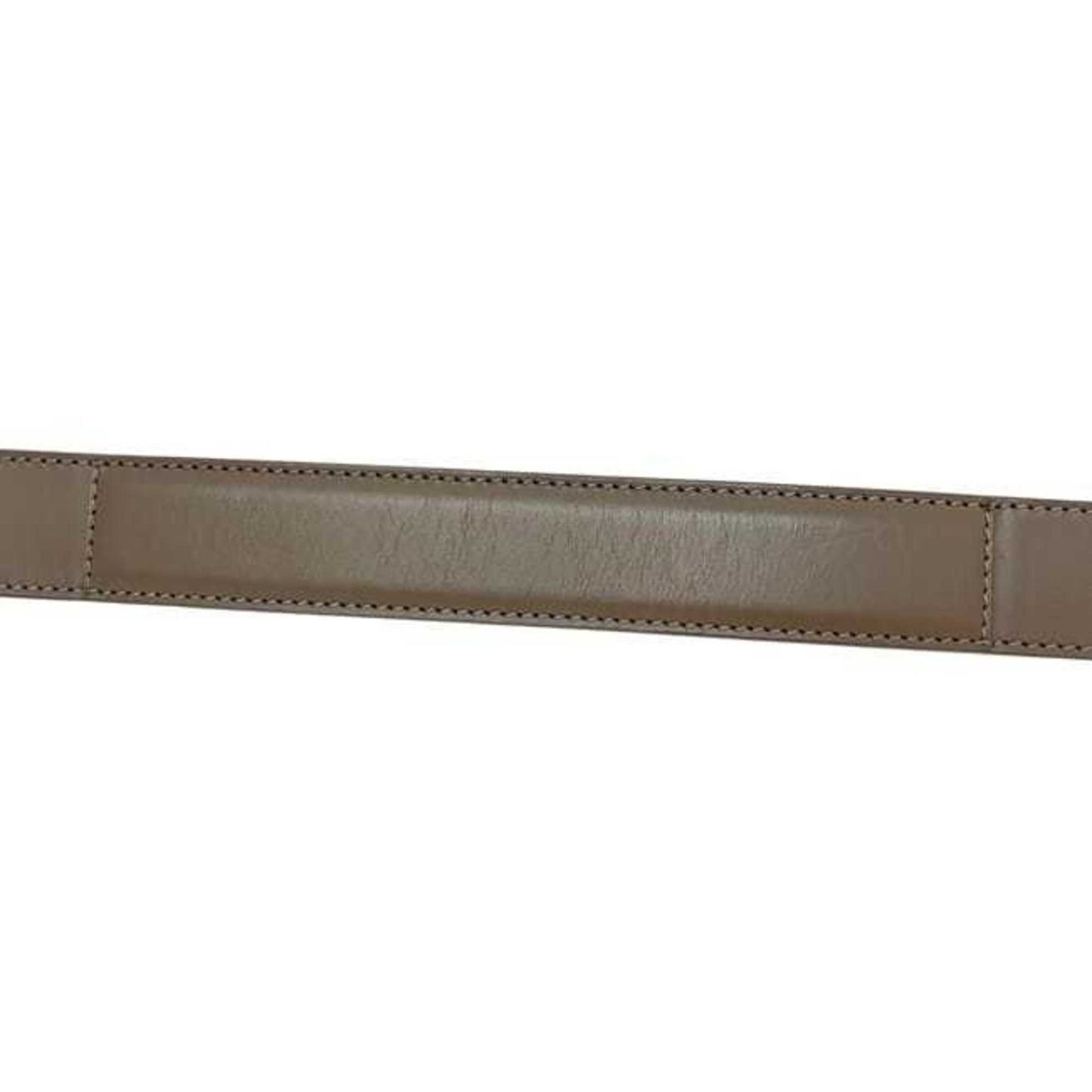 Balenciaga Belt Ec-24401 Beige 640828 1212 S 501523 80 Waist 84Cm Leather Balenciaga Buckle 30Mm