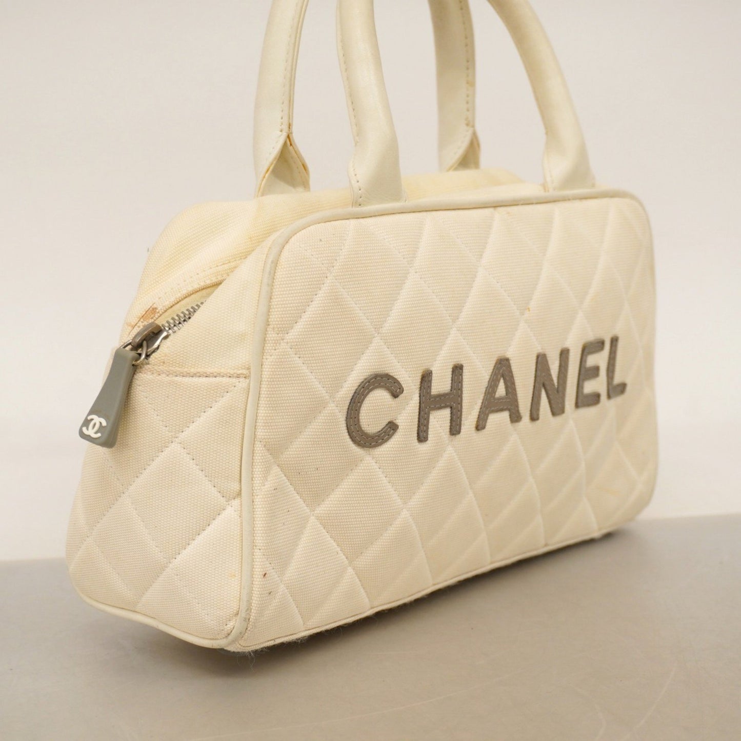 Chanel Sport Canvas Handbag White