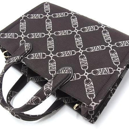 Michael Kors Gigi Tote Bag 30F3G3Gc7J Choc Multi (Brown) Canvas