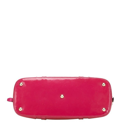 Gucci Micro Gg Handbag/Shoulder Bag 2Way 309617 Pink Patent Leather