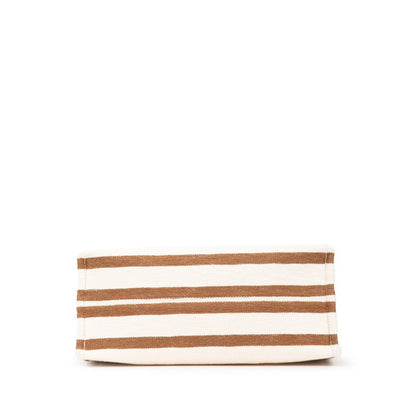 Celine Logo Handbag Tote Bag In White