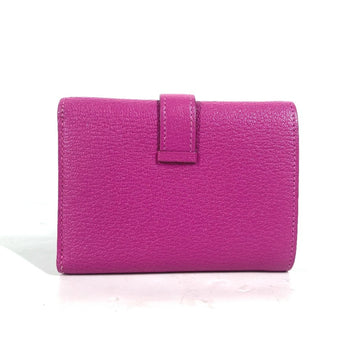 Hermes Bearn Compact Combination Wallet Tri-Fold Chevre