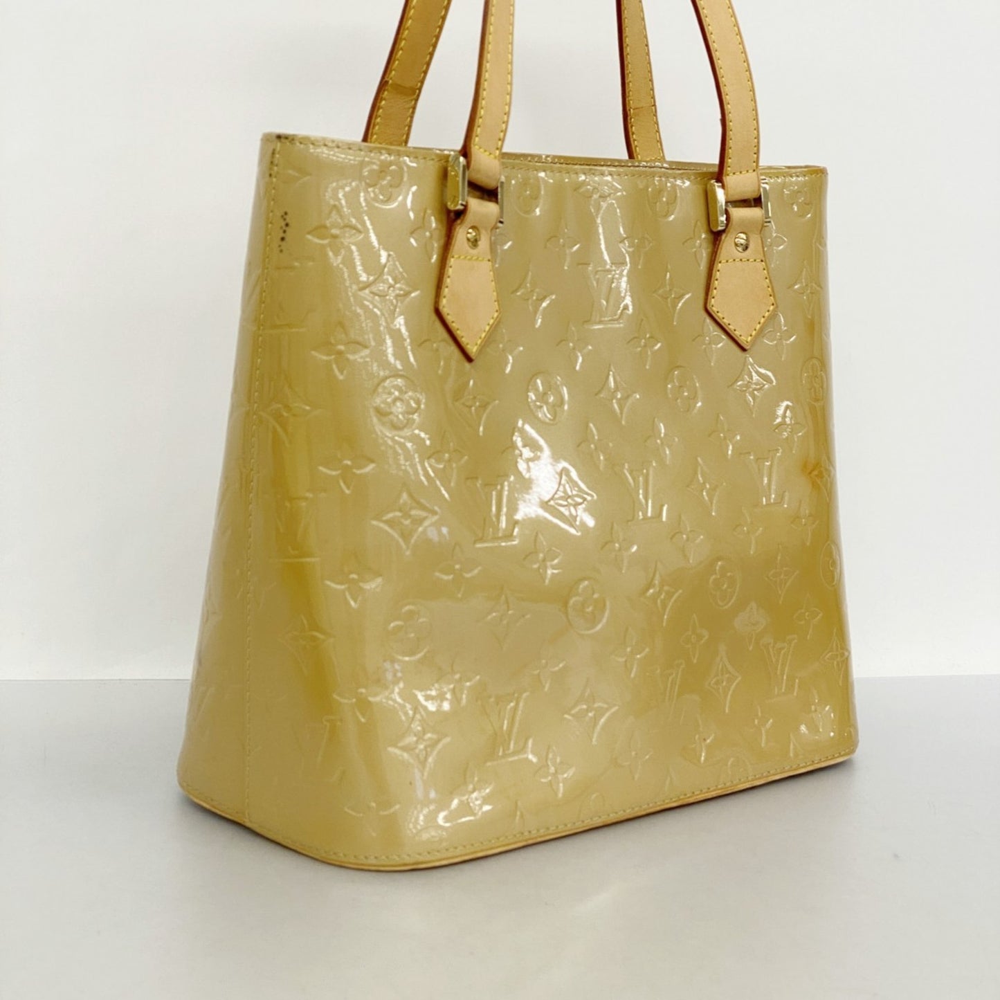 Louis Vuitton Vernis Houston Tote Bag M91340 Noisette