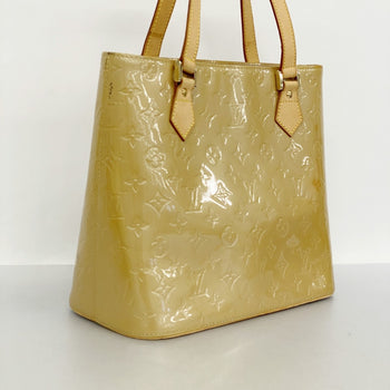 Louis Vuitton Vernis Houston Tote Bag M91340 Noisette