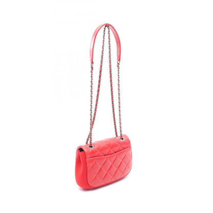 Chanel Matelasse Shoulder Bag Leather Felt