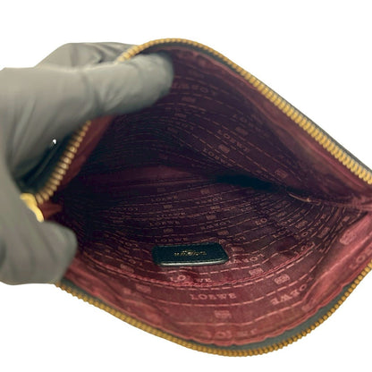 Loewe Anagram Embossed Logo Leather Shoulder Bag/Sacoche/Pochette/Crossbody Bag